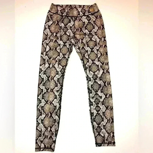 Michael Kors Womens Animal Print Leggings Size XS - Picture 1 of 7